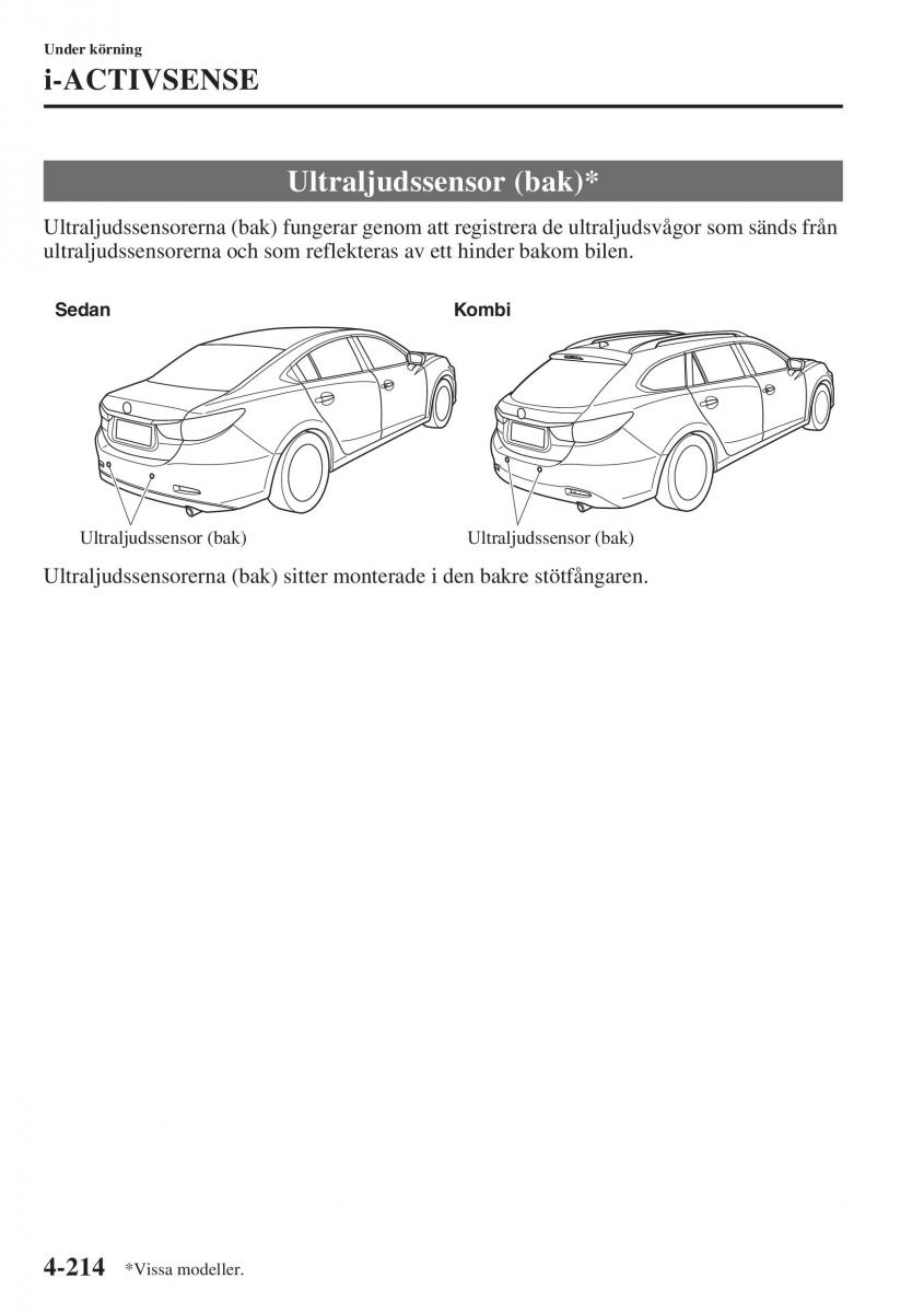 Mazda 6 III instruktionsbok / page 372