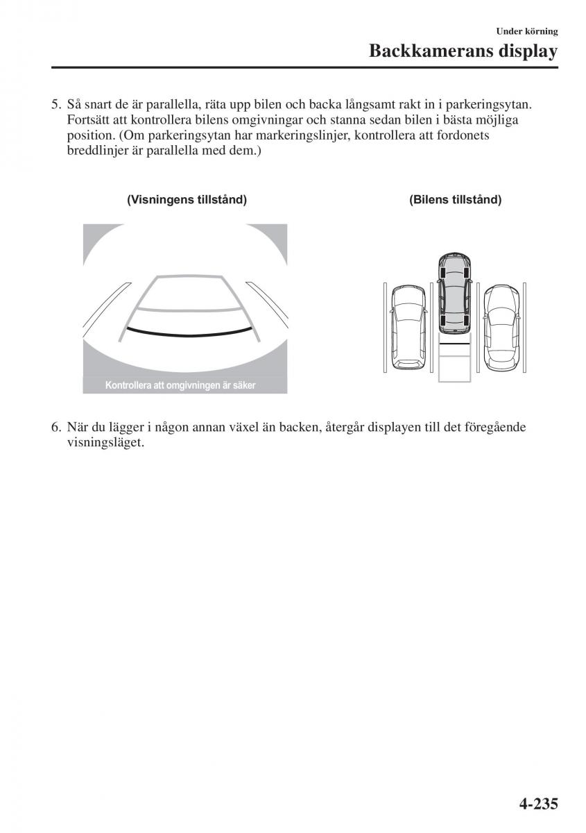 Mazda 6 III instruktionsbok / page 393