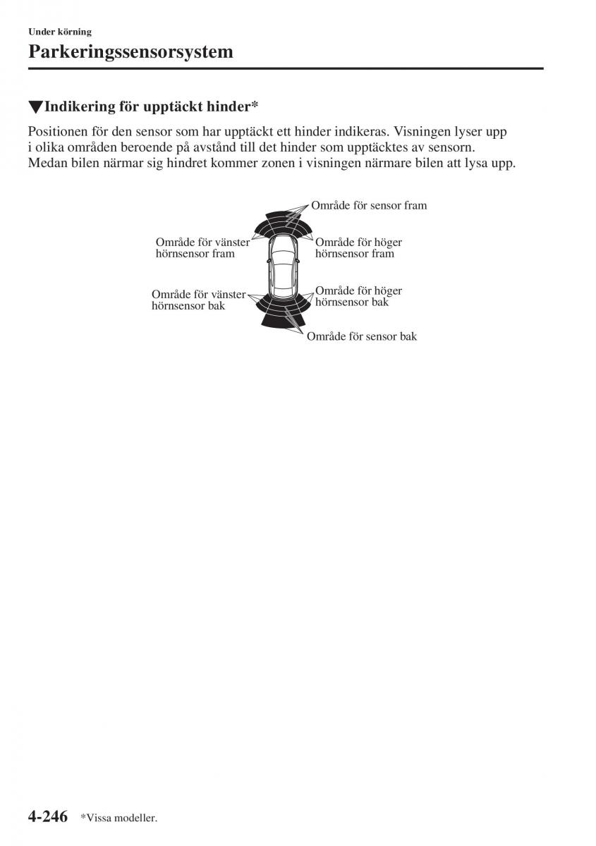 Mazda 6 III instruktionsbok / page 404