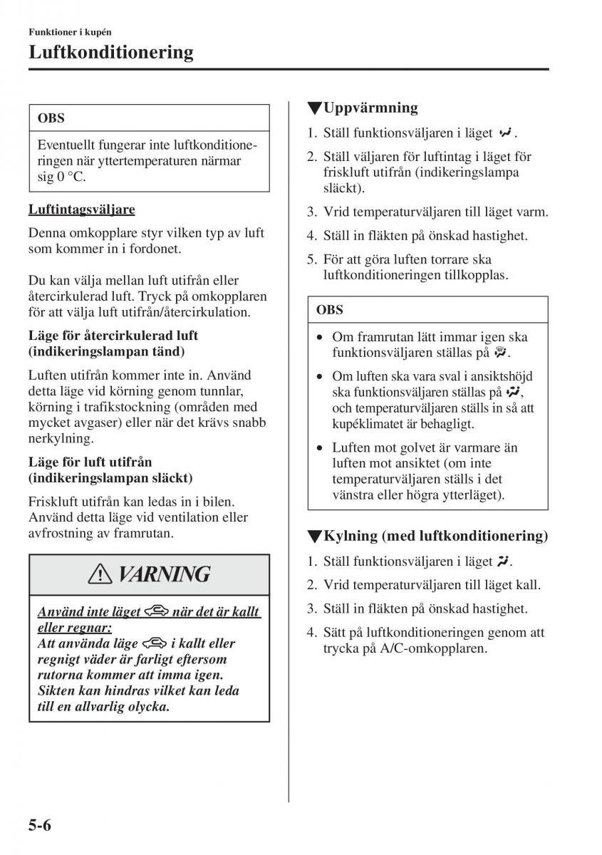 Mazda 6 III instruktionsbok / page 414