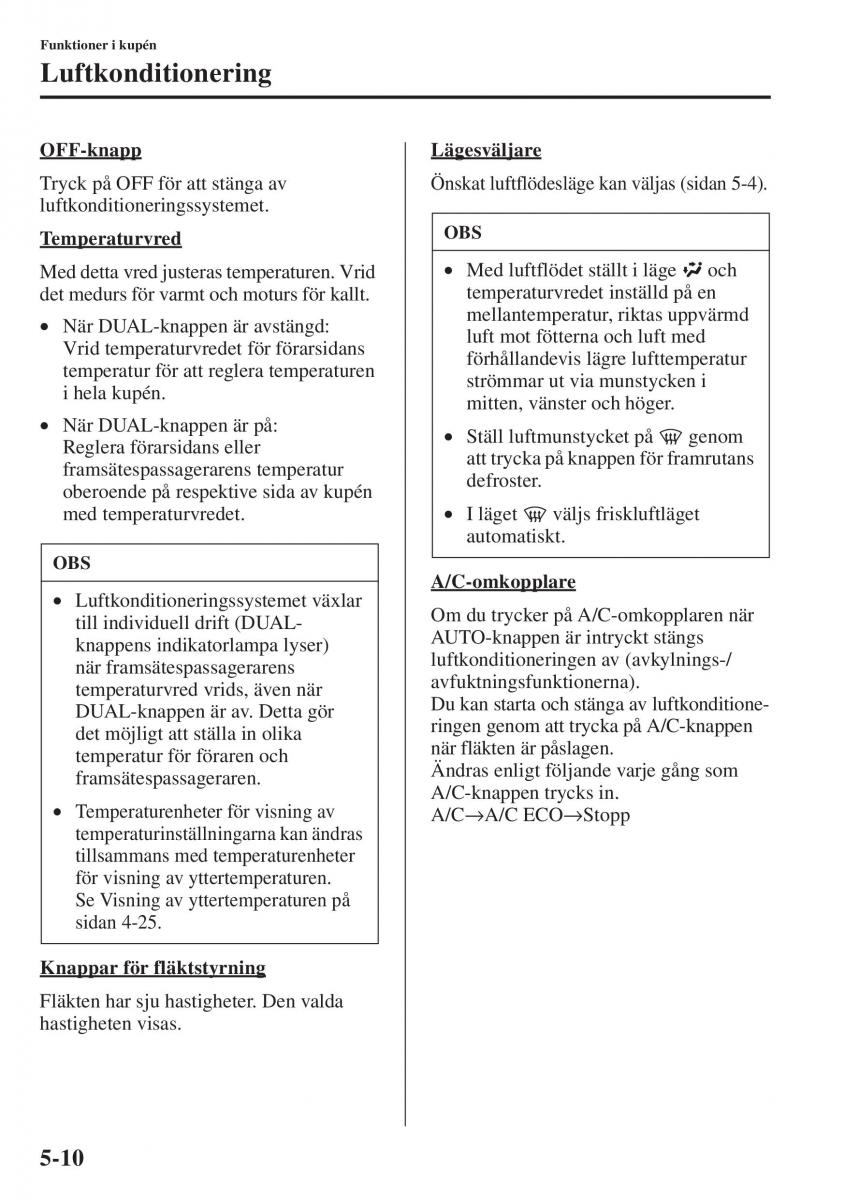 Mazda 6 III instruktionsbok / page 418