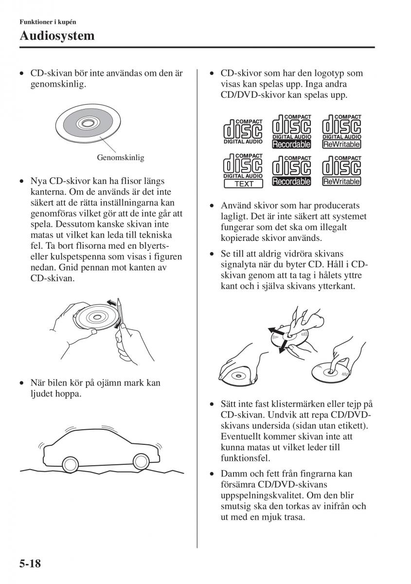 Mazda 6 III instruktionsbok / page 426