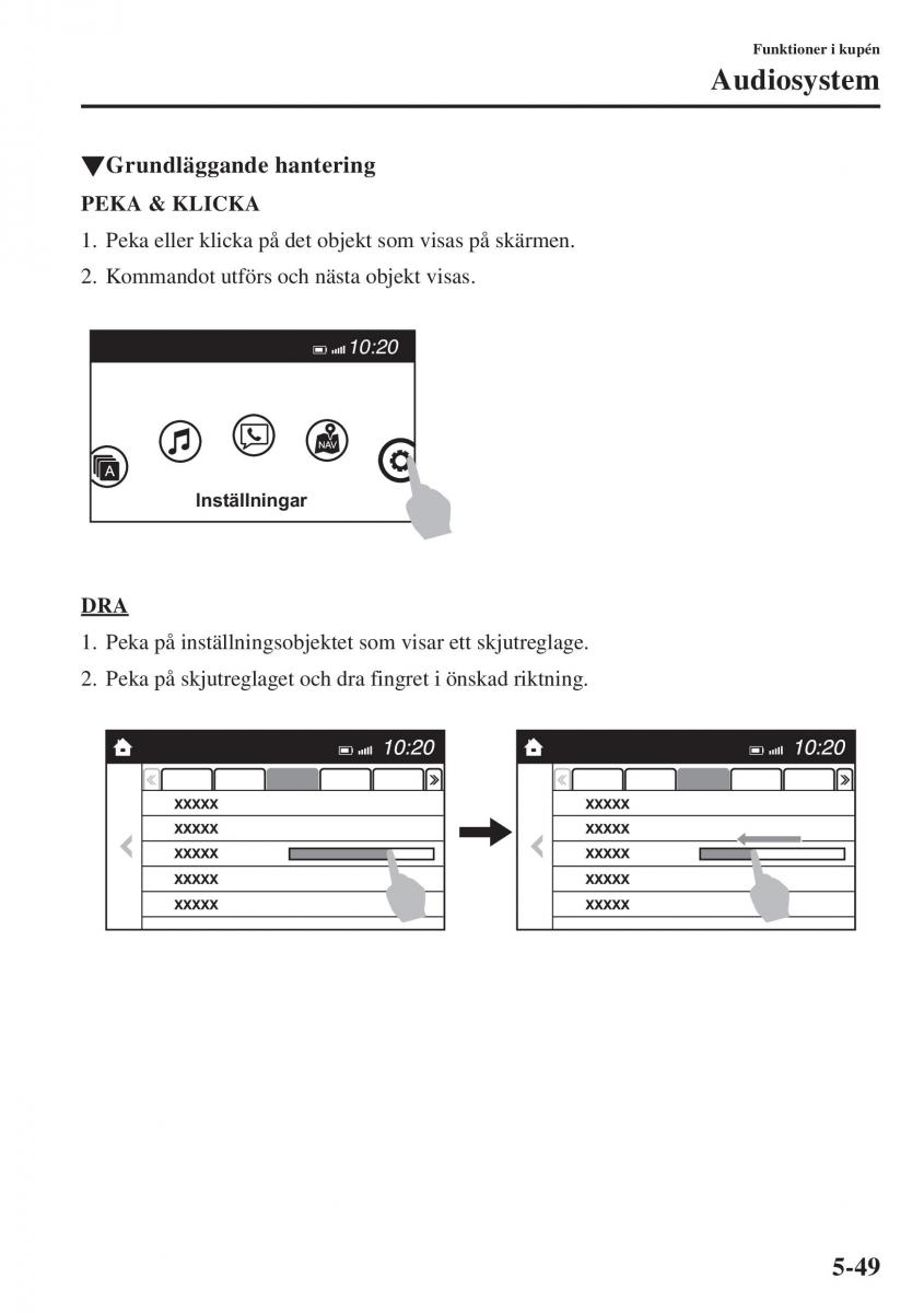 Mazda 6 III instruktionsbok / page 457