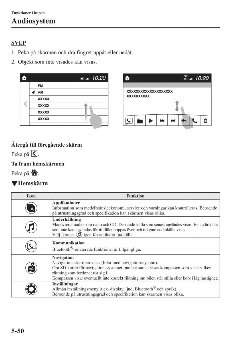 Mazda 6 III instruktionsbok / page 458