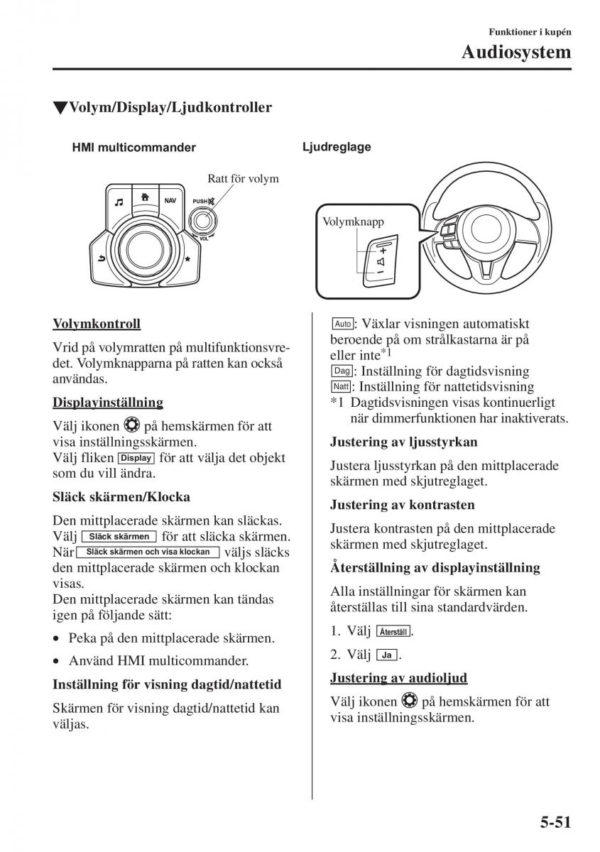 Mazda 6 III instruktionsbok / page 459