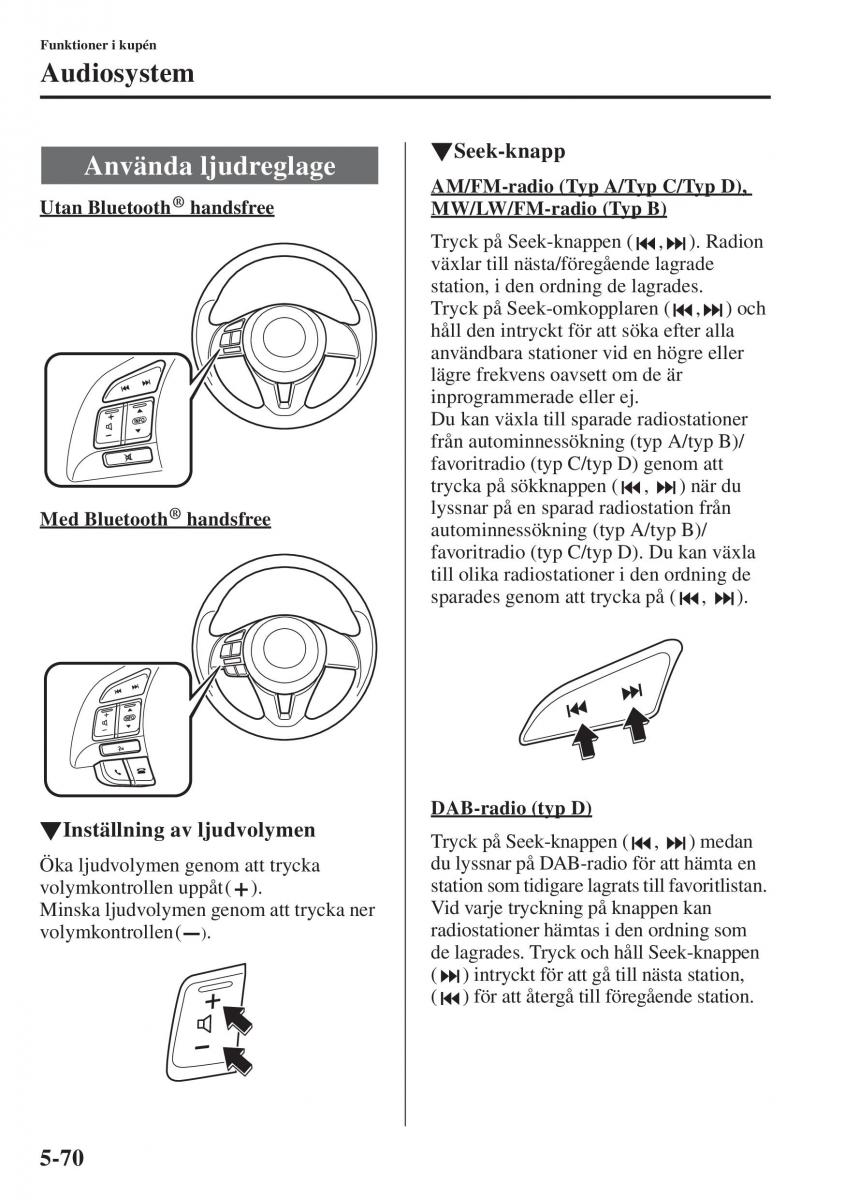 Mazda 6 III instruktionsbok / page 478