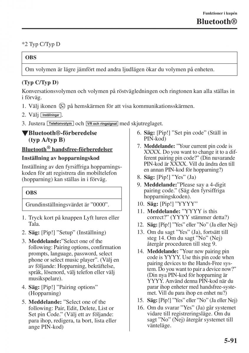 Mazda 6 III instruktionsbok / page 499