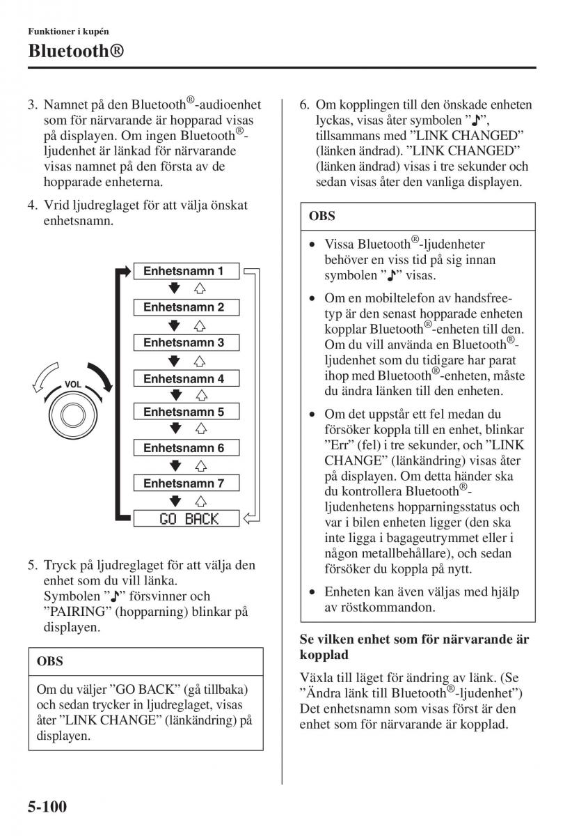 Mazda 6 III instruktionsbok / page 508