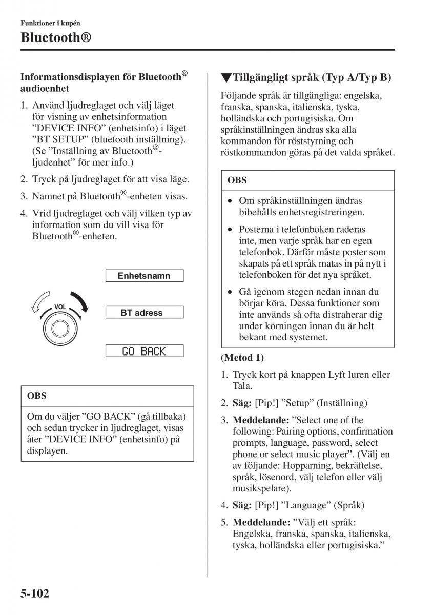 Mazda 6 III instruktionsbok / page 510