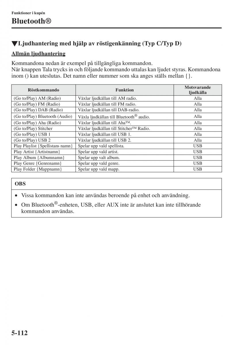 Mazda 6 III instruktionsbok / page 520