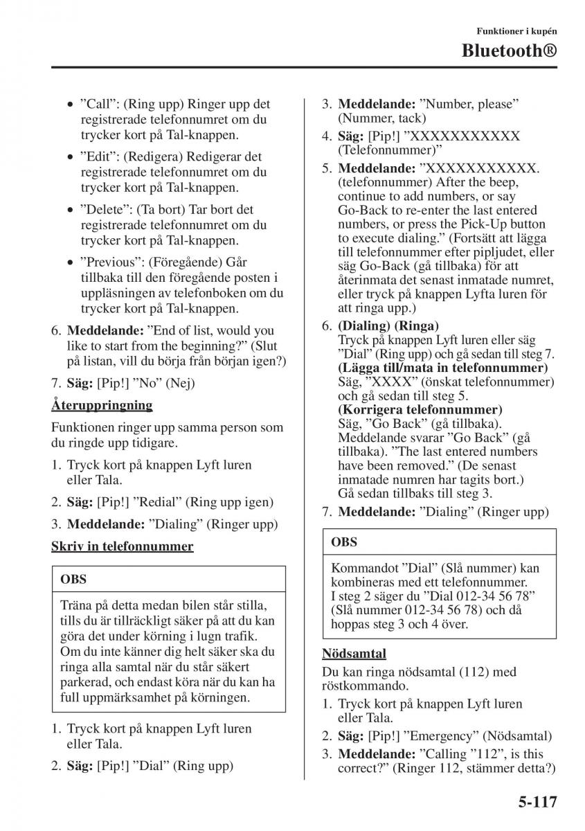 Mazda 6 III instruktionsbok / page 525