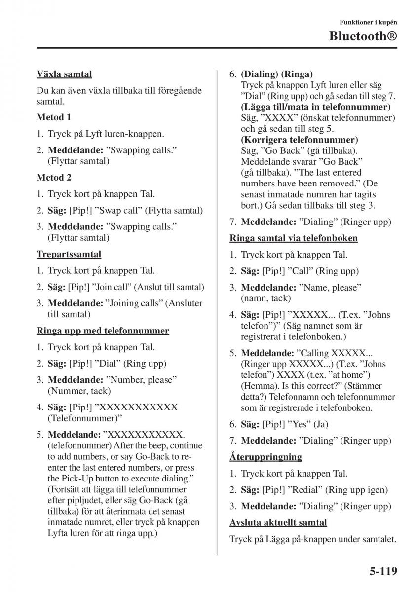 Mazda 6 III instruktionsbok / page 527