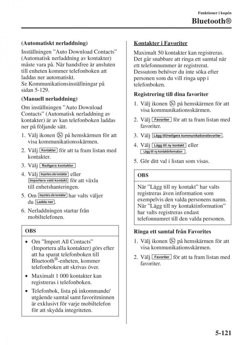 Mazda 6 III instruktionsbok / page 529