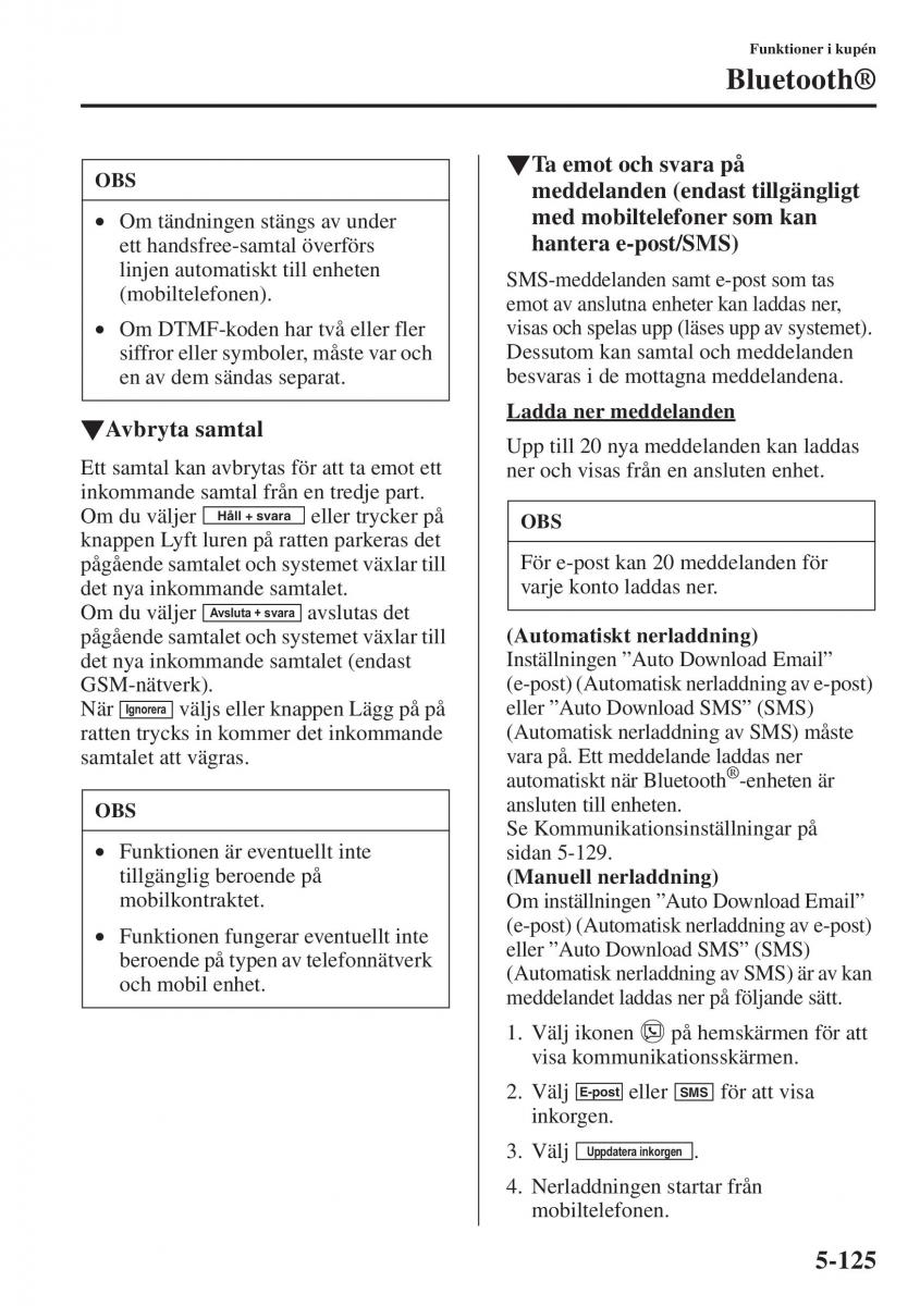 Mazda 6 III instruktionsbok / page 533