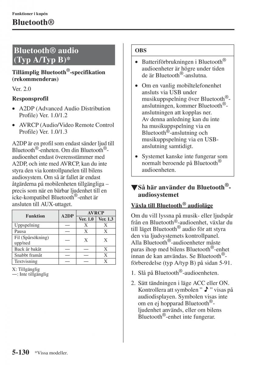 Mazda 6 III instruktionsbok / page 538