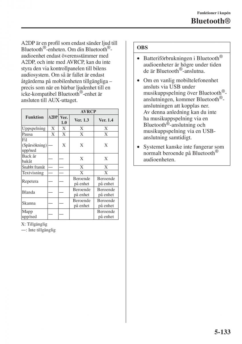 Mazda 6 III instruktionsbok / page 541