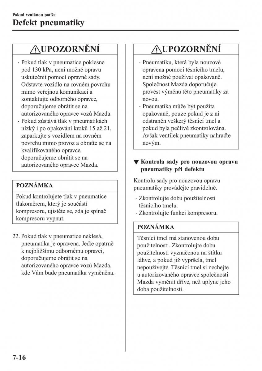 Mazda CX 3 navod k obsludze / page 578