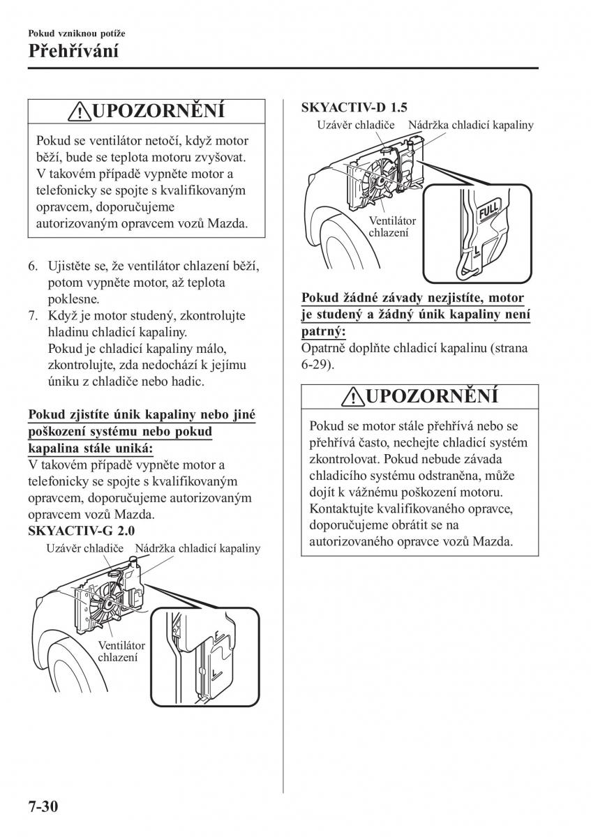 Mazda CX 3 navod k obsludze / page 592