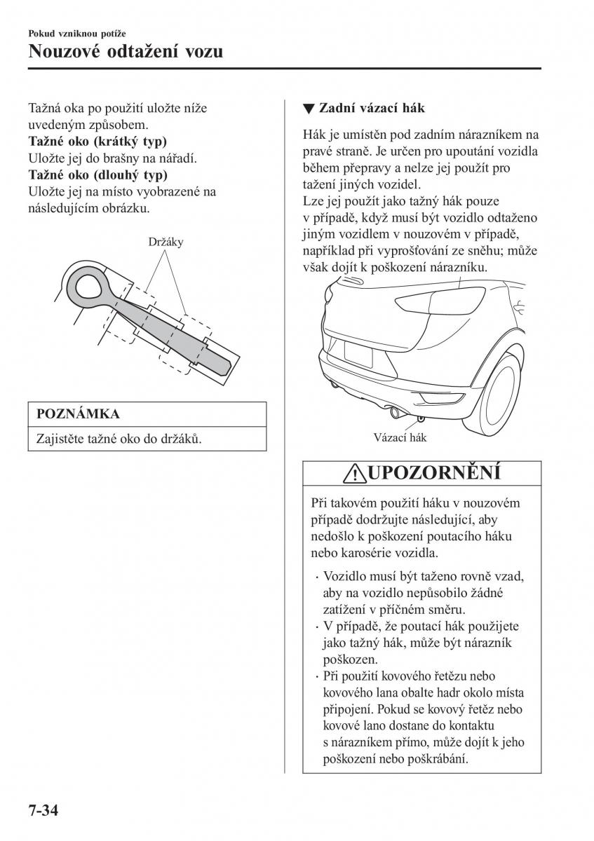 Mazda CX 3 navod k obsludze / page 596