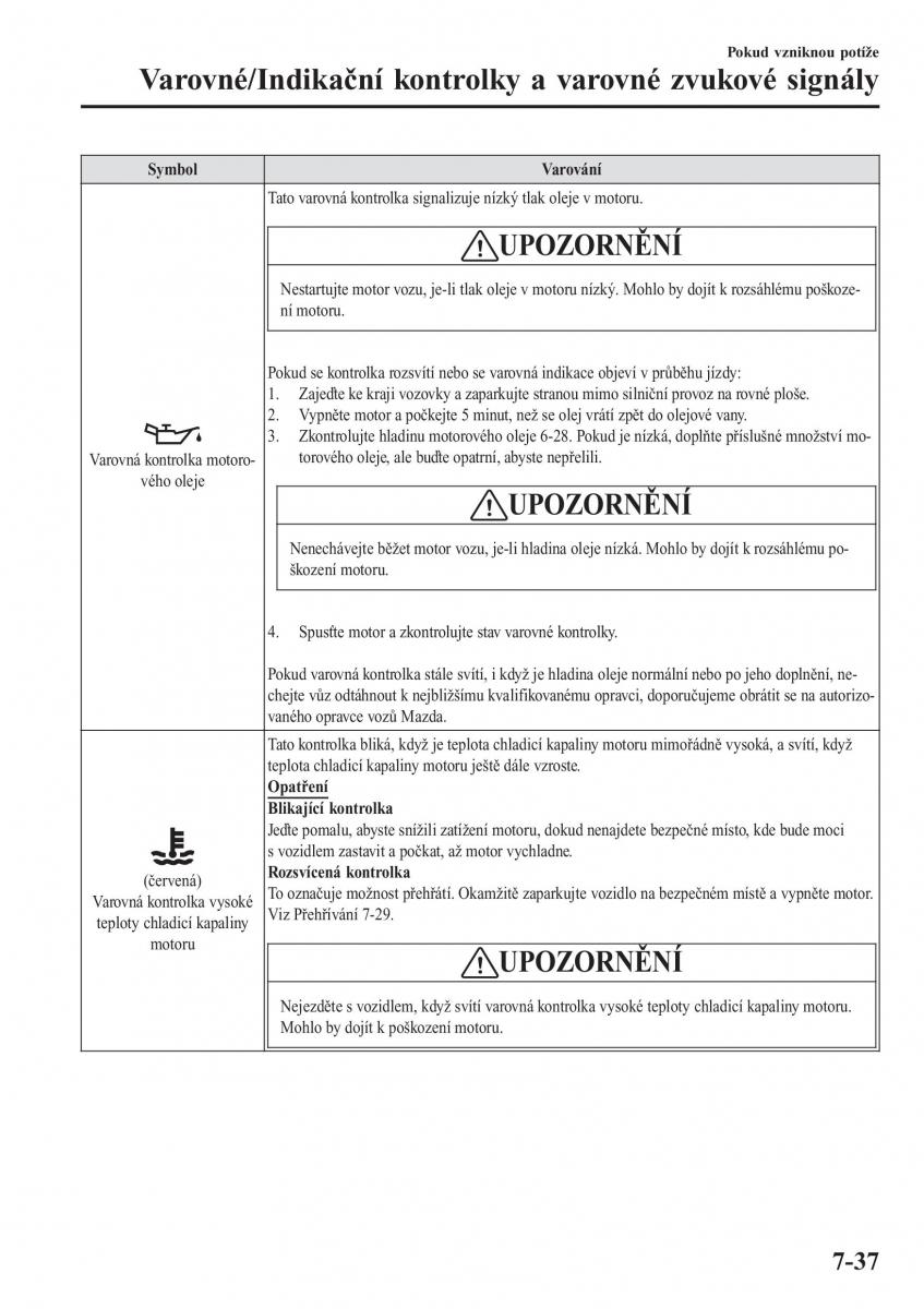 Mazda CX 3 navod k obsludze / page 599