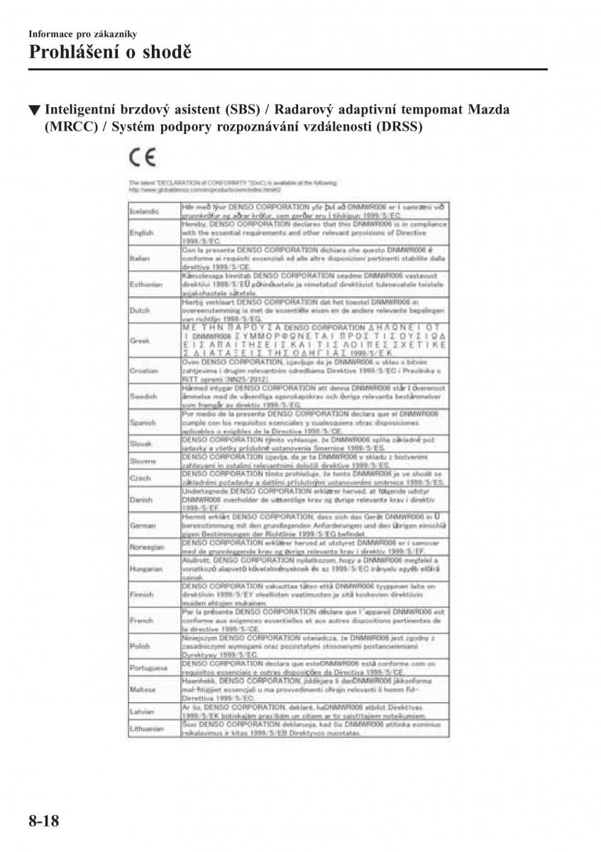 Mazda CX 3 navod k obsludze / page 638