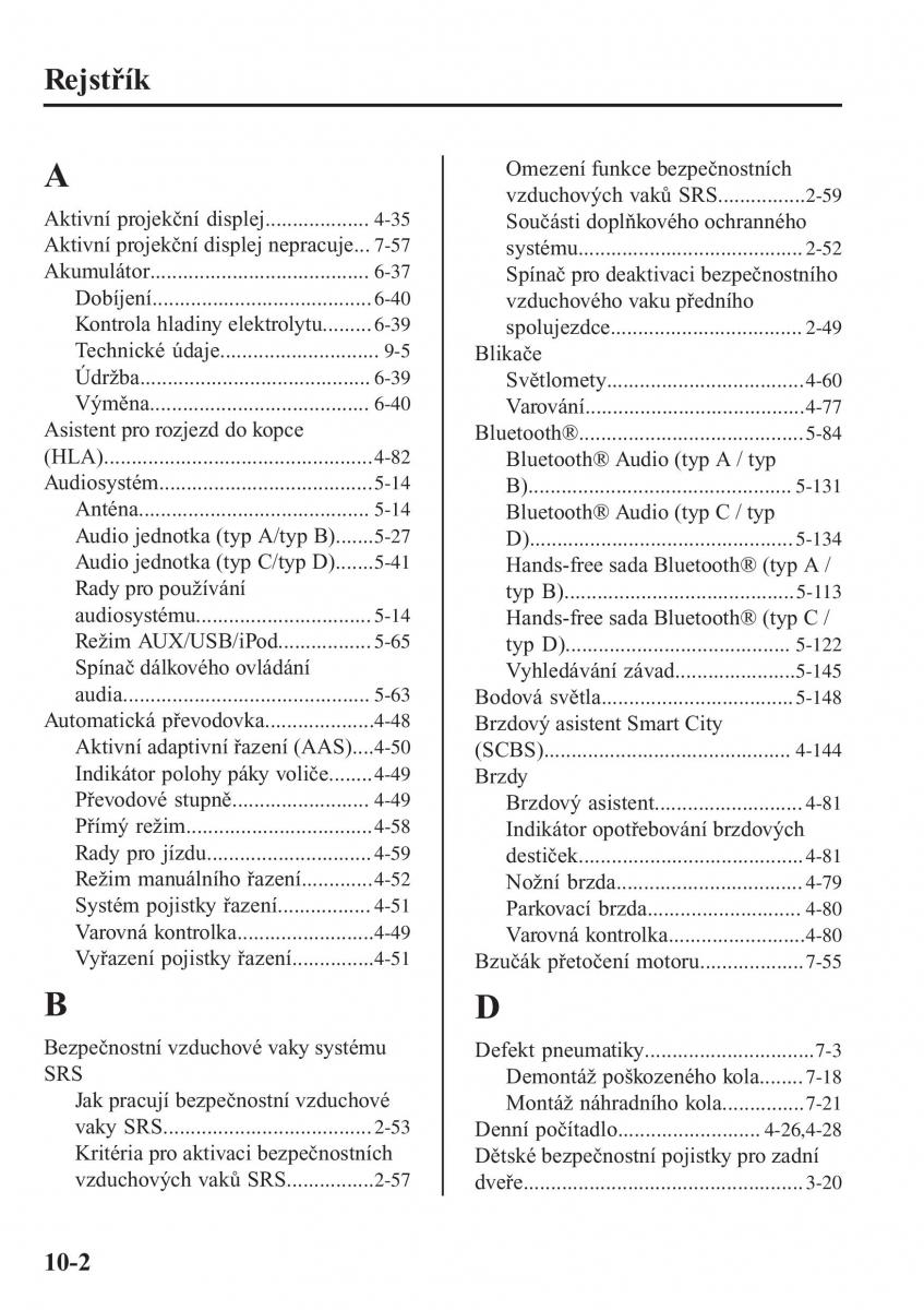 Mazda CX 3 navod k obsludze / page 666