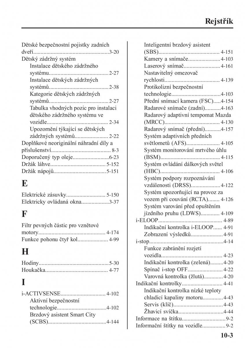 Mazda CX 3 navod k obsludze / page 667