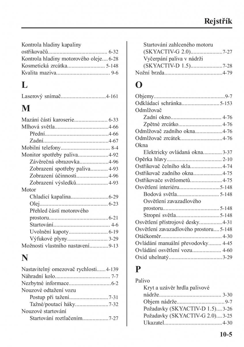 Mazda CX 3 navod k obsludze / page 669