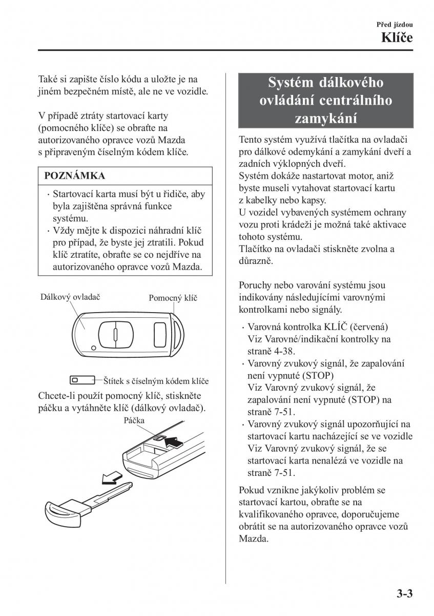 Mazda CX 3 navod k obsludze / page 83