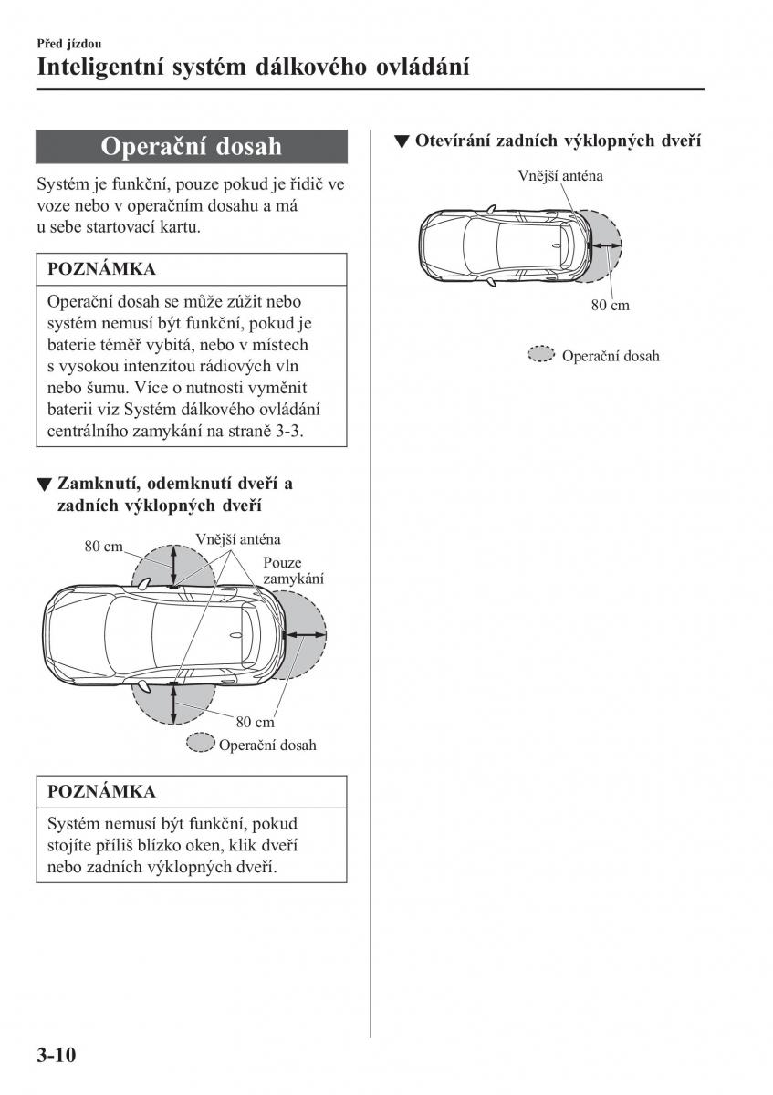 Mazda CX 3 navod k obsludze / page 90