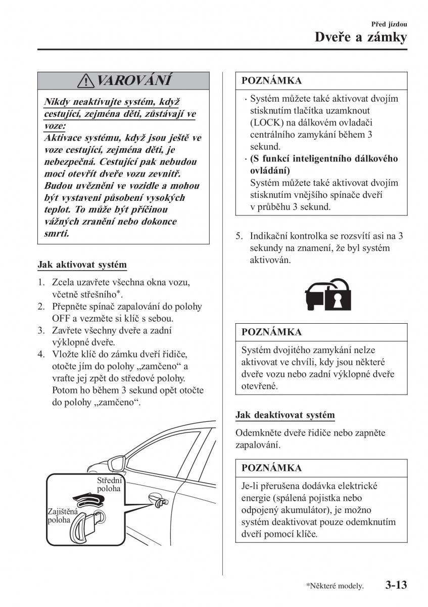 Mazda CX 3 navod k obsludze / page 93