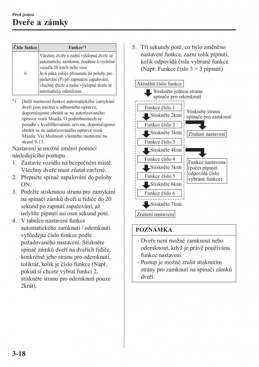 Mazda CX 3 navod k obsludze / page 98