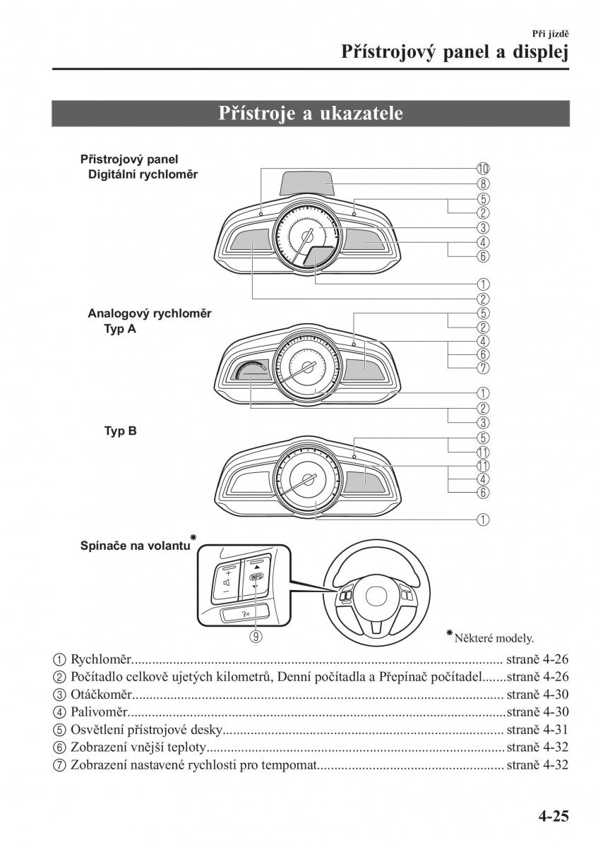 Mazda CX 3 navod k obsludze / page 171