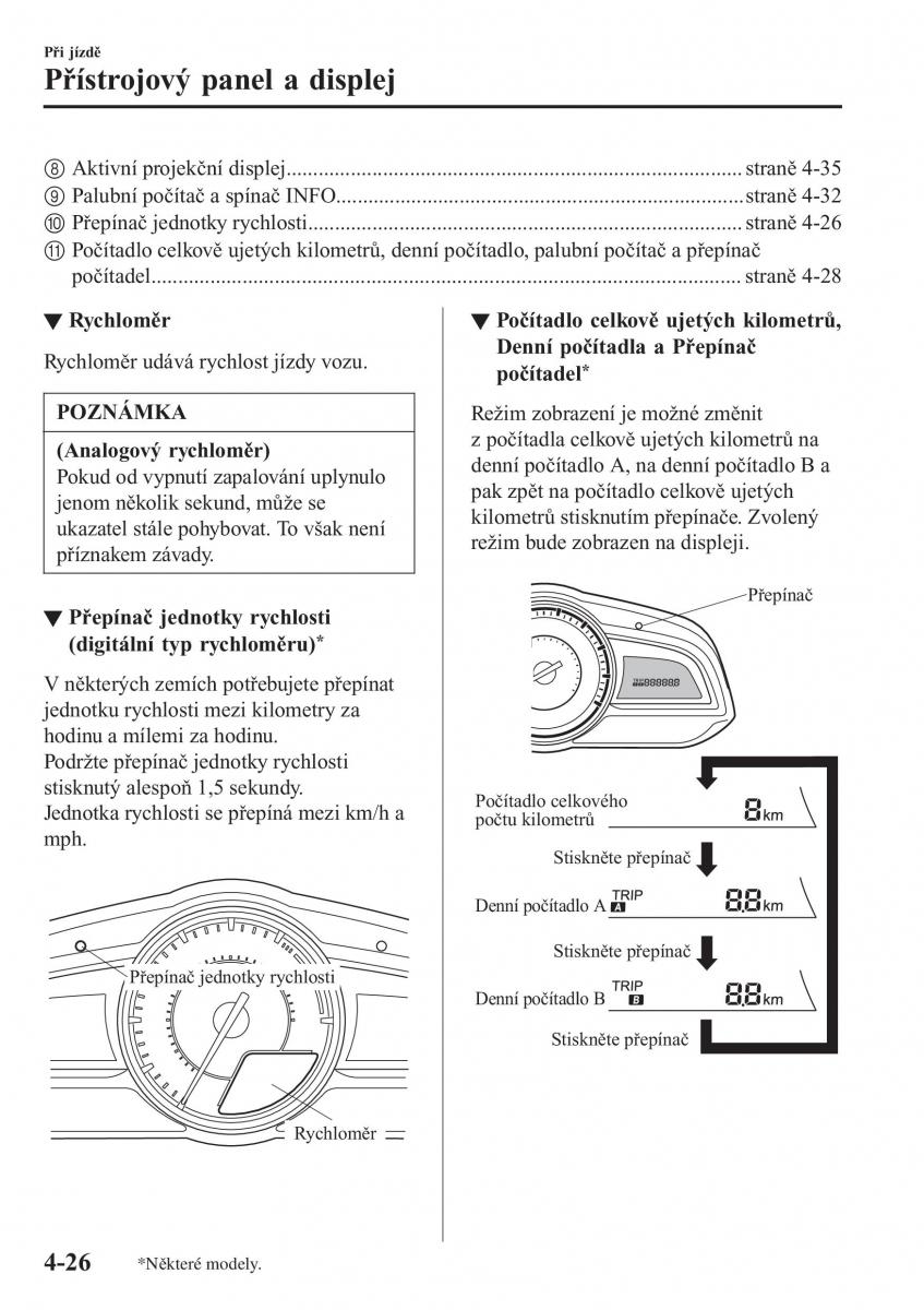 Mazda CX 3 navod k obsludze / page 172