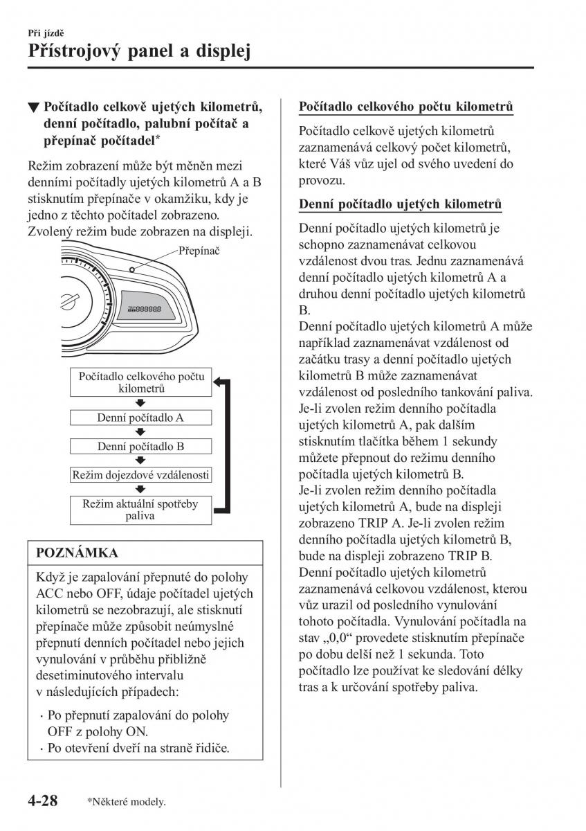 Mazda CX 3 navod k obsludze / page 174