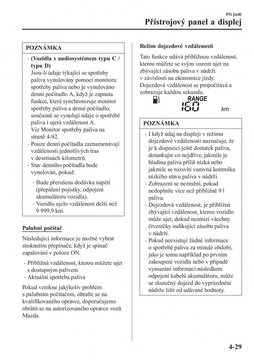 Mazda CX 3 navod k obsludze / page 175