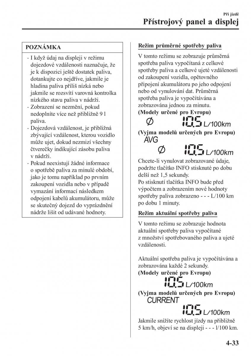 Mazda CX 3 navod k obsludze / page 179