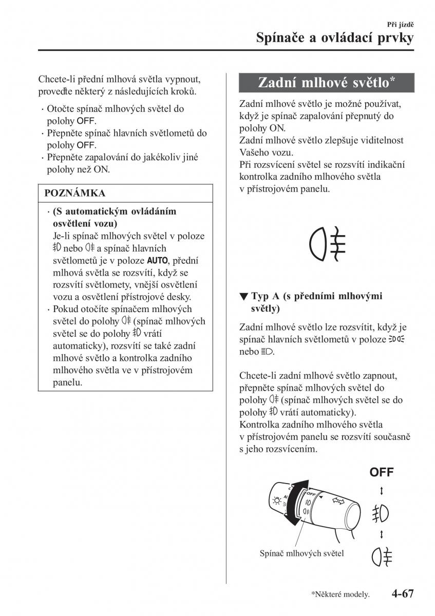 Mazda CX 3 navod k obsludze / page 213