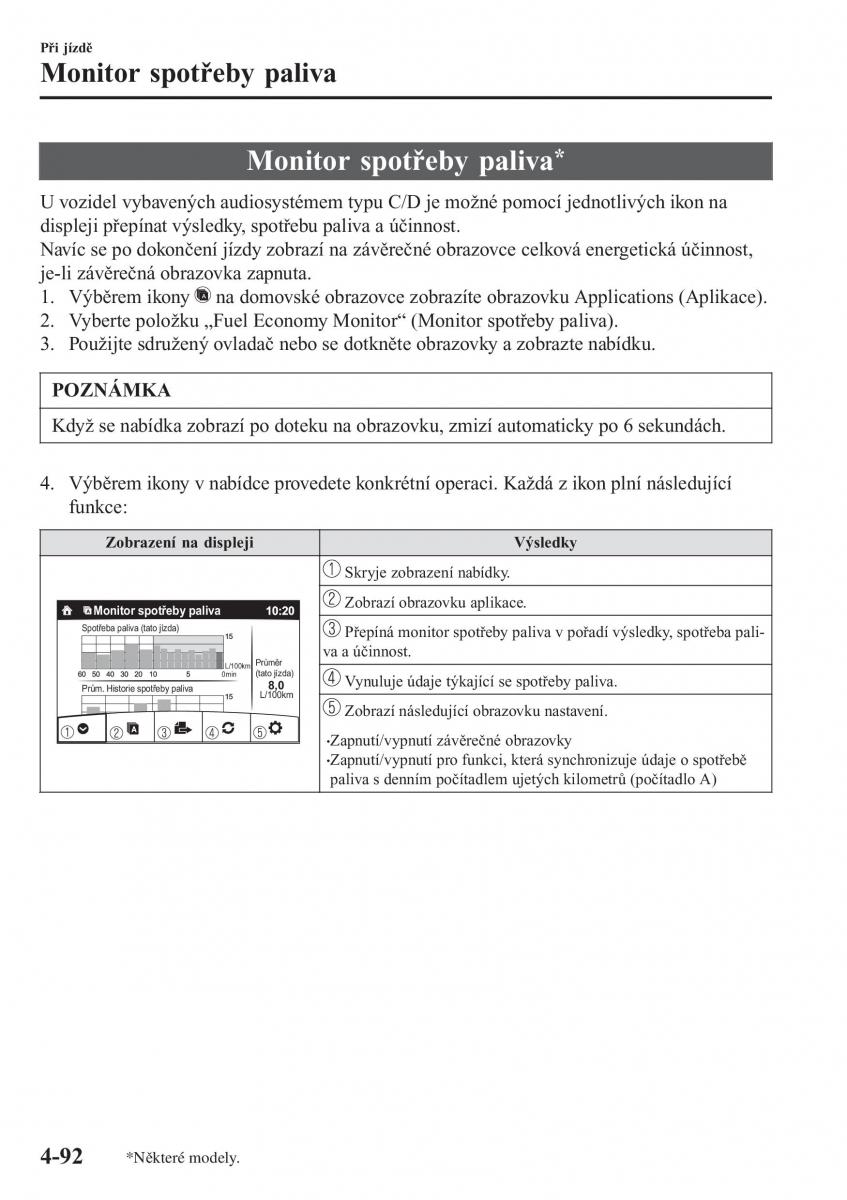 Mazda CX 3 navod k obsludze / page 238