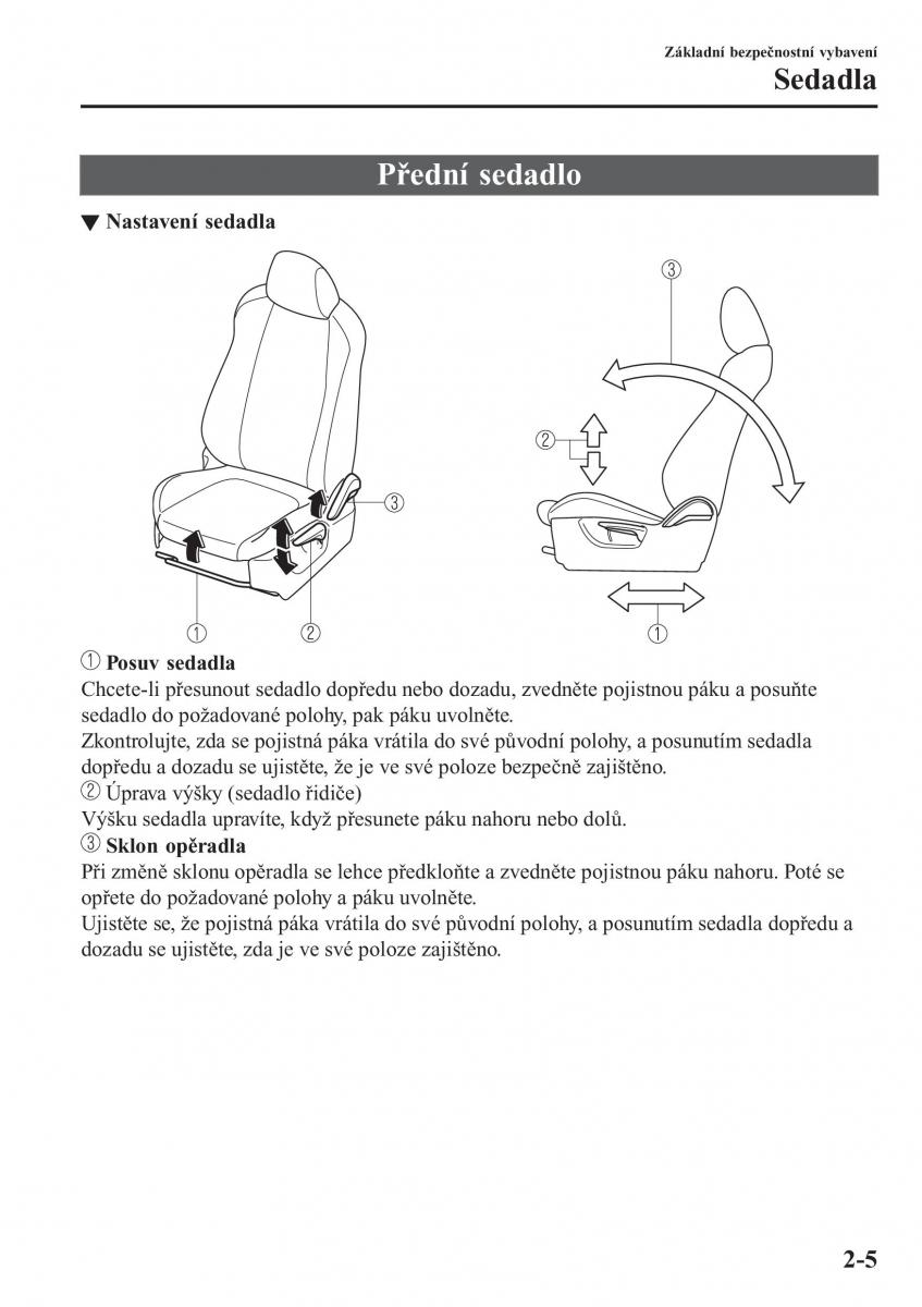 Mazda CX 3 navod k obsludze / page 25