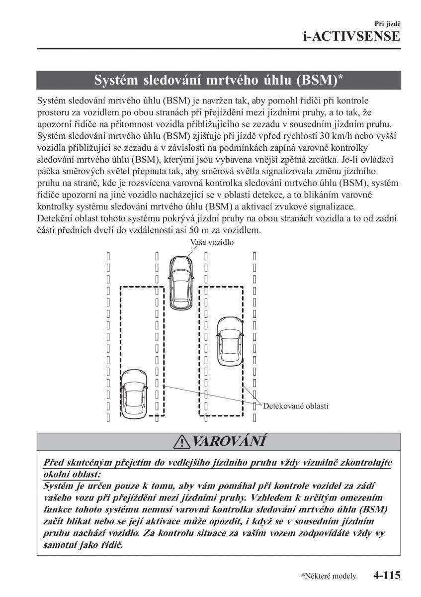 Mazda CX 3 navod k obsludze / page 261