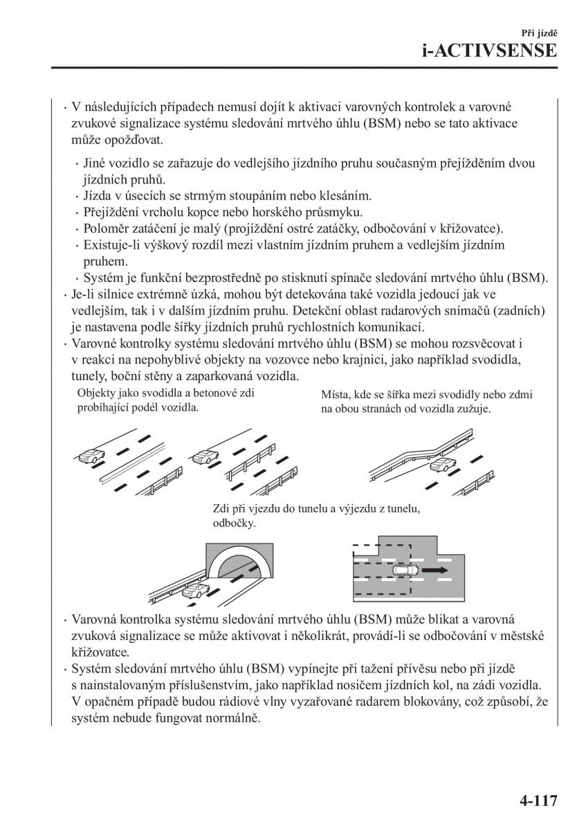 Mazda CX 3 navod k obsludze / page 263