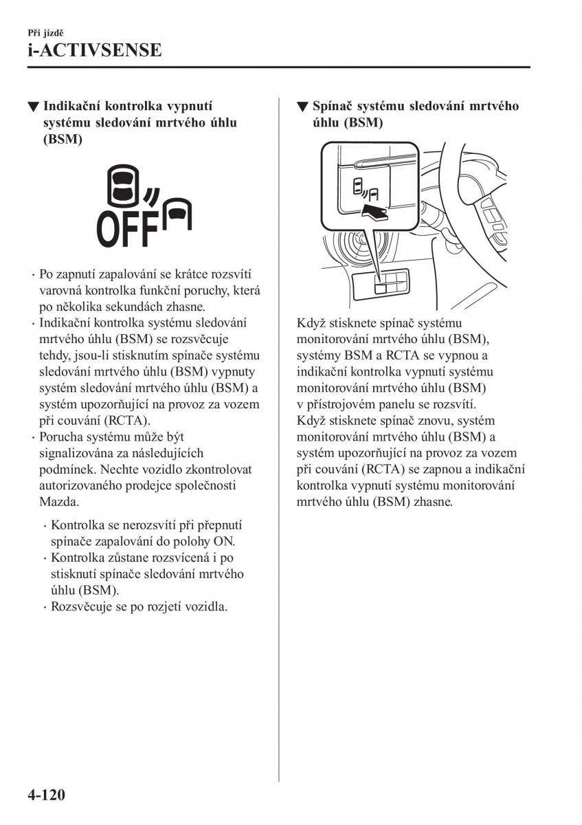 Mazda CX 3 navod k obsludze / page 266