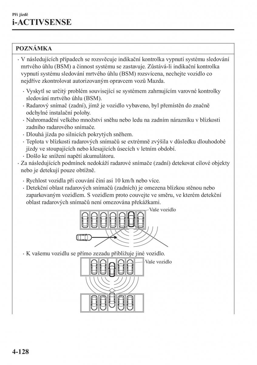 Mazda CX 3 navod k obsludze / page 274