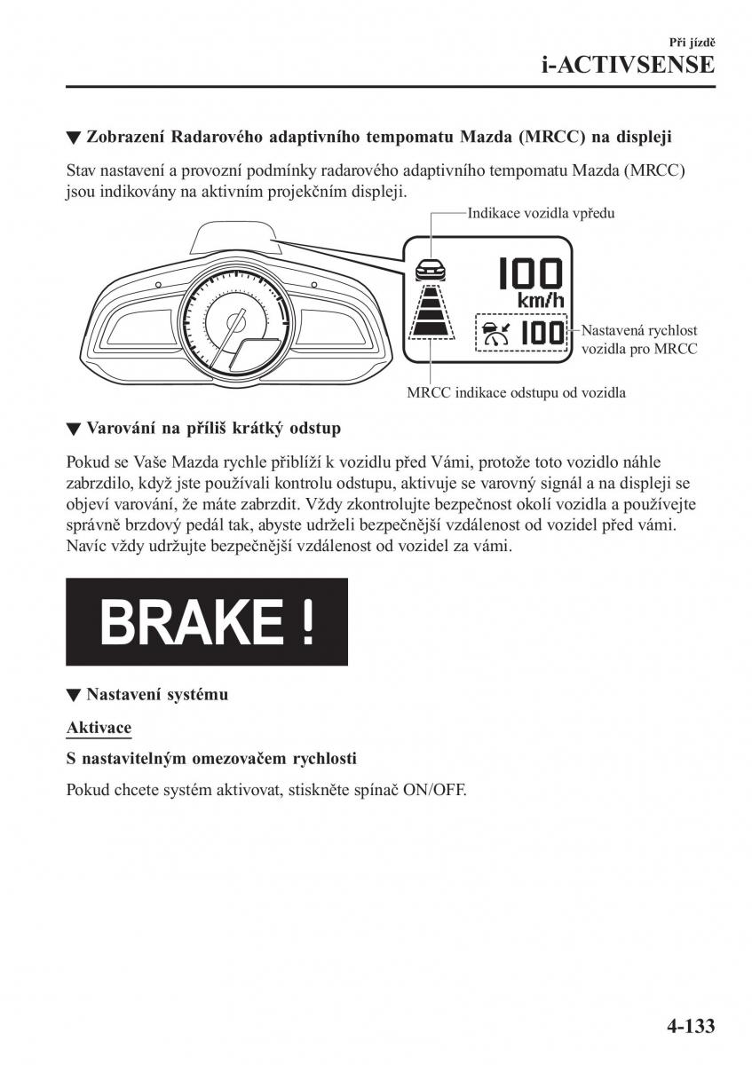 Mazda CX 3 navod k obsludze / page 279