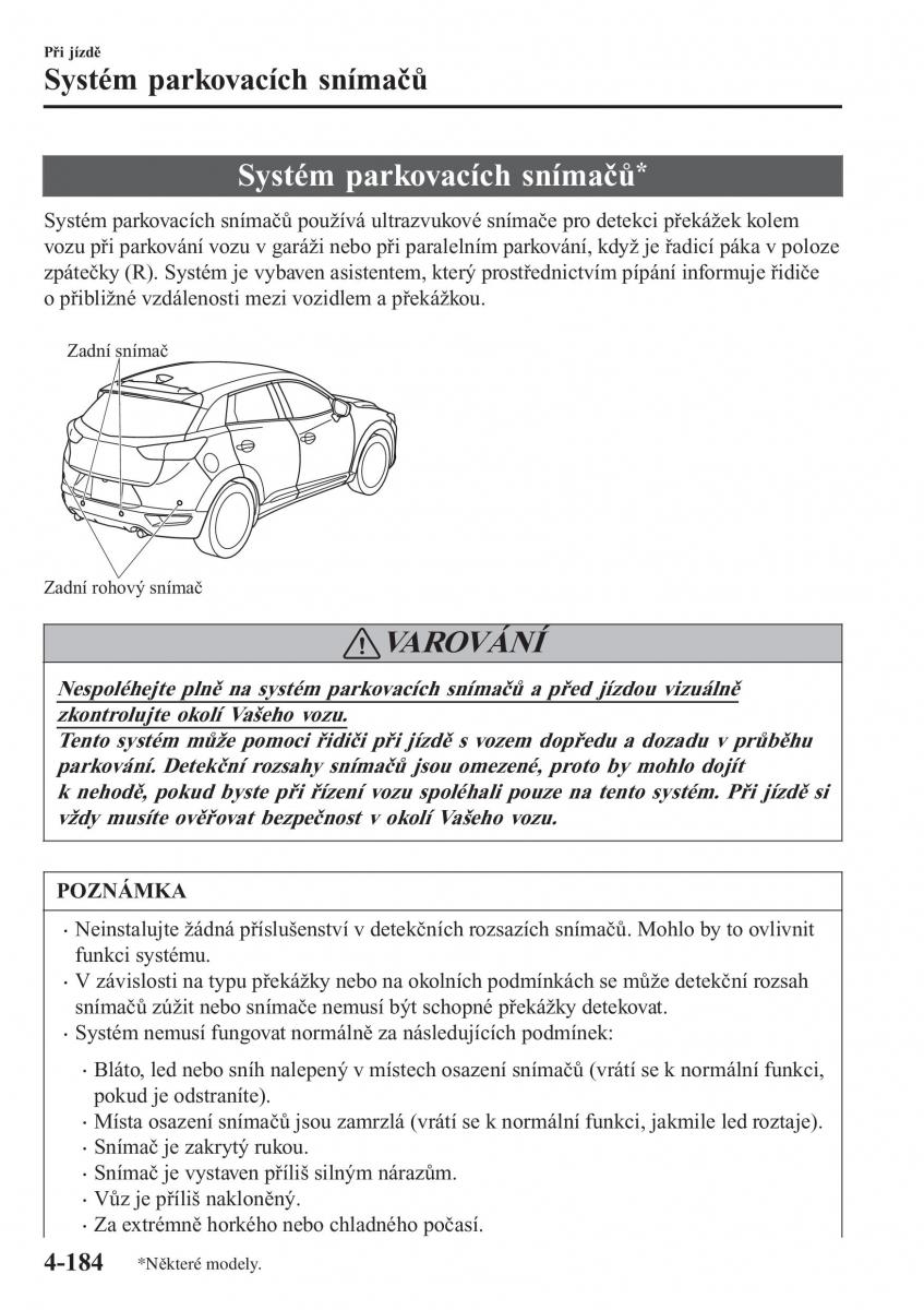 Mazda CX 3 navod k obsludze / page 330