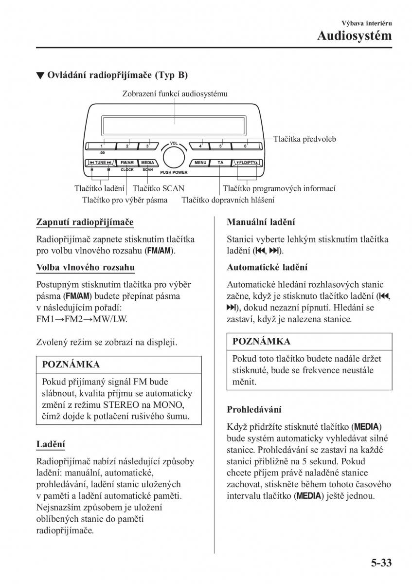 Mazda CX 3 navod k obsludze / page 367