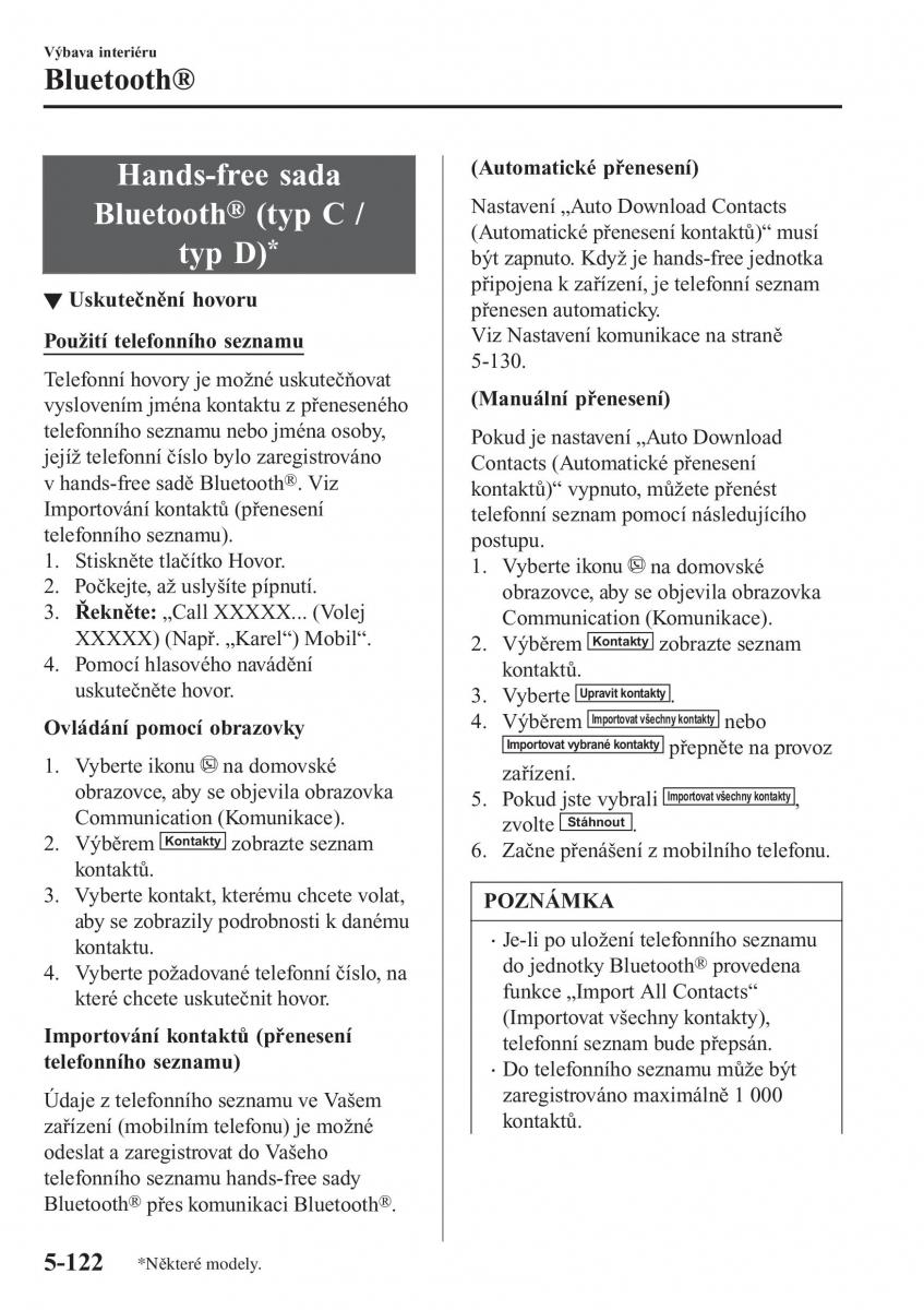 Mazda CX 3 navod k obsludze / page 456