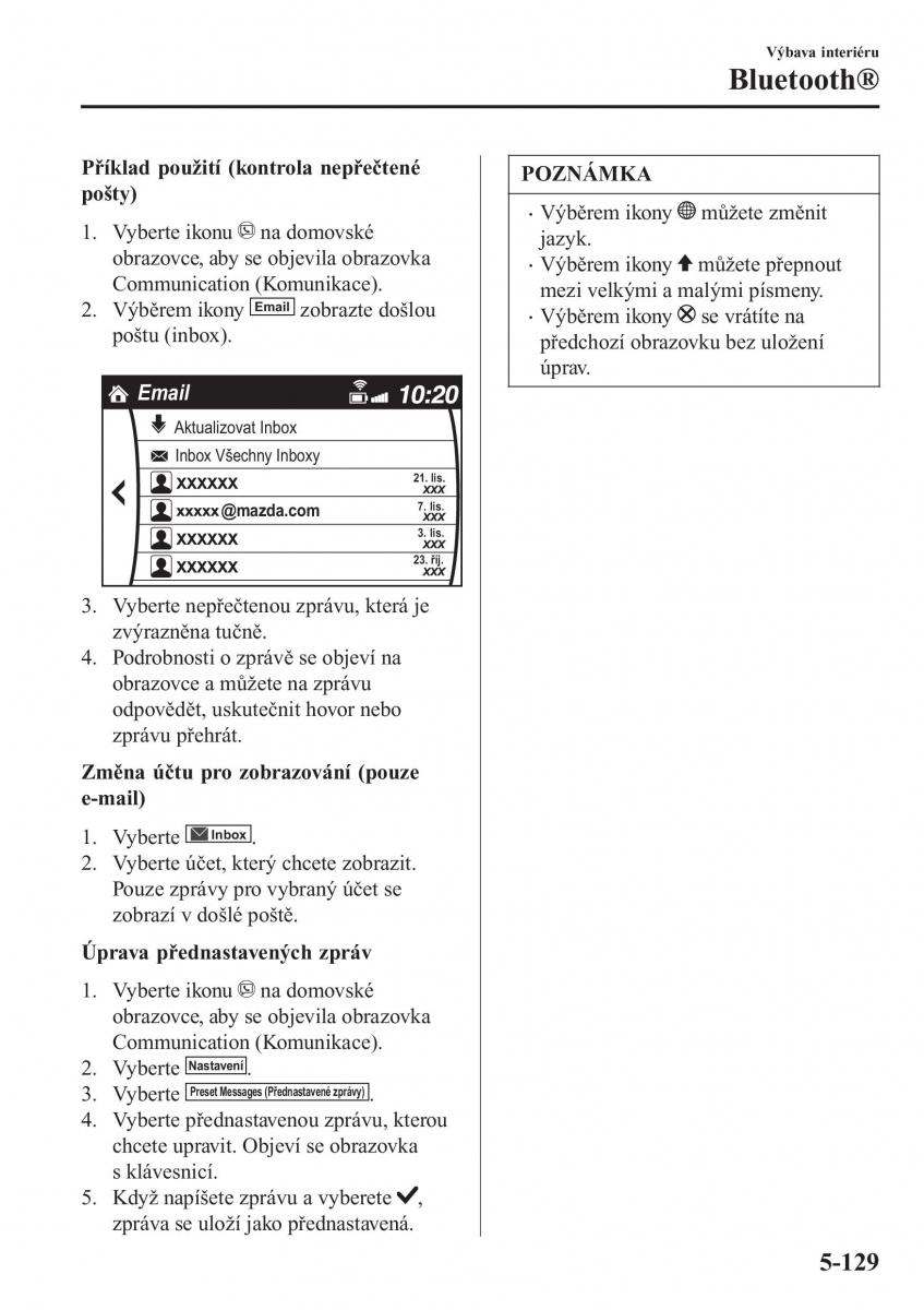 Mazda CX 3 navod k obsludze / page 463