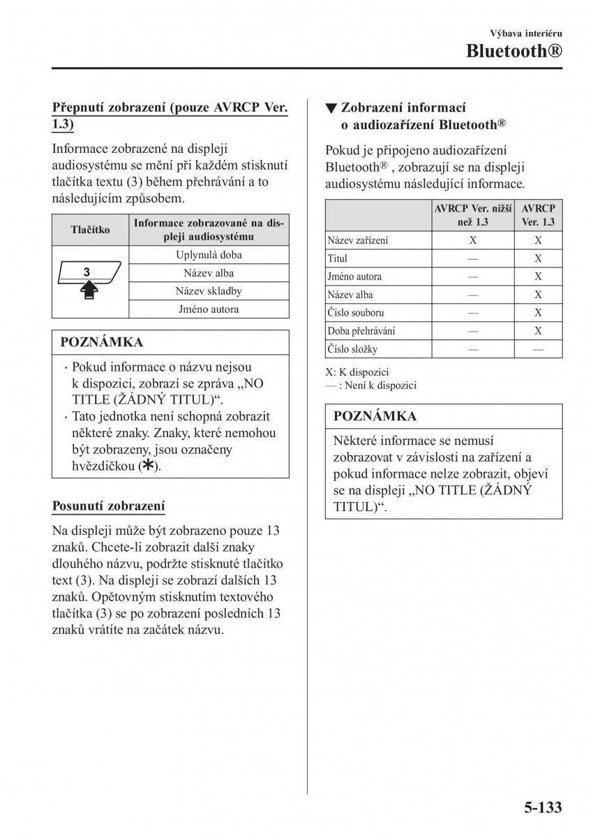 Mazda CX 3 navod k obsludze / page 467